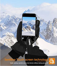 Load image into Gallery viewer, Cevapro -30℉ Waterproof Winter Gloves Suede 3M Insulated Gloves for Men Women Cold Weather Running Hiking Skiing