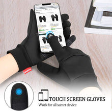 Load image into Gallery viewer, Cevapro Winter Gloves Touch Screen Gloves Cold Weather Warm Gloves for Hiking Running Cycling Climbing