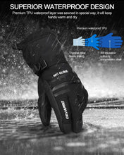 Load image into Gallery viewer, Cevapro -40℉ Waterproof Ski Gloves, Winter Gloves Men Women for Snowboarding