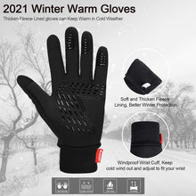 Load image into Gallery viewer, Cevapro Winter Gloves Touchscreen Windproof Running Gloves Thermal Cold Weather Gloves for Men Women