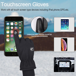 Cevapro -30℉ Winter Gloves Touchscreen Gloves Thermal Gloves for Running Hiking