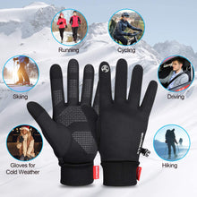 Load image into Gallery viewer, Cevapro Winter Gloves Women Men Touch Screen Gloves for Cold Weather Warm Gloves Water Resistant Freezer Work Gloves for Hiking Running Climbing Cycling Walking Driving Typing
